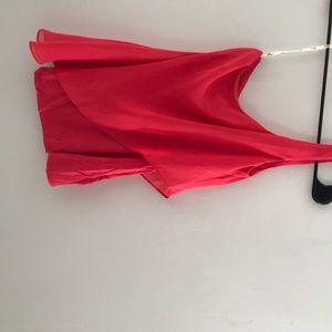 Shirt off one shoulder